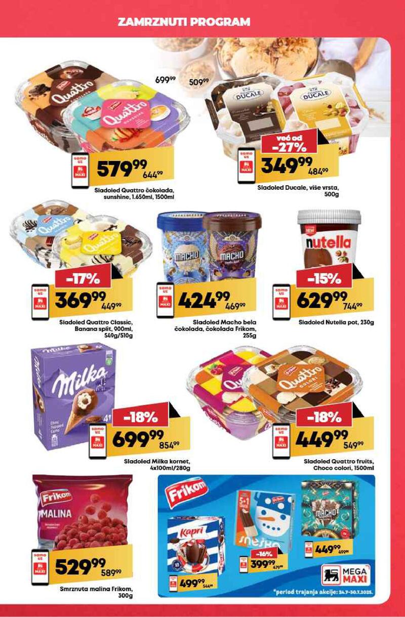 Mega Maxi nedeljna akcija