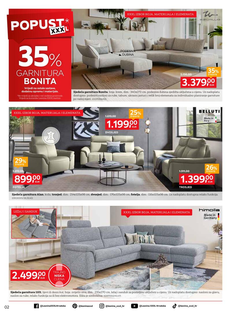 Lesnina XXXL katalog akcija