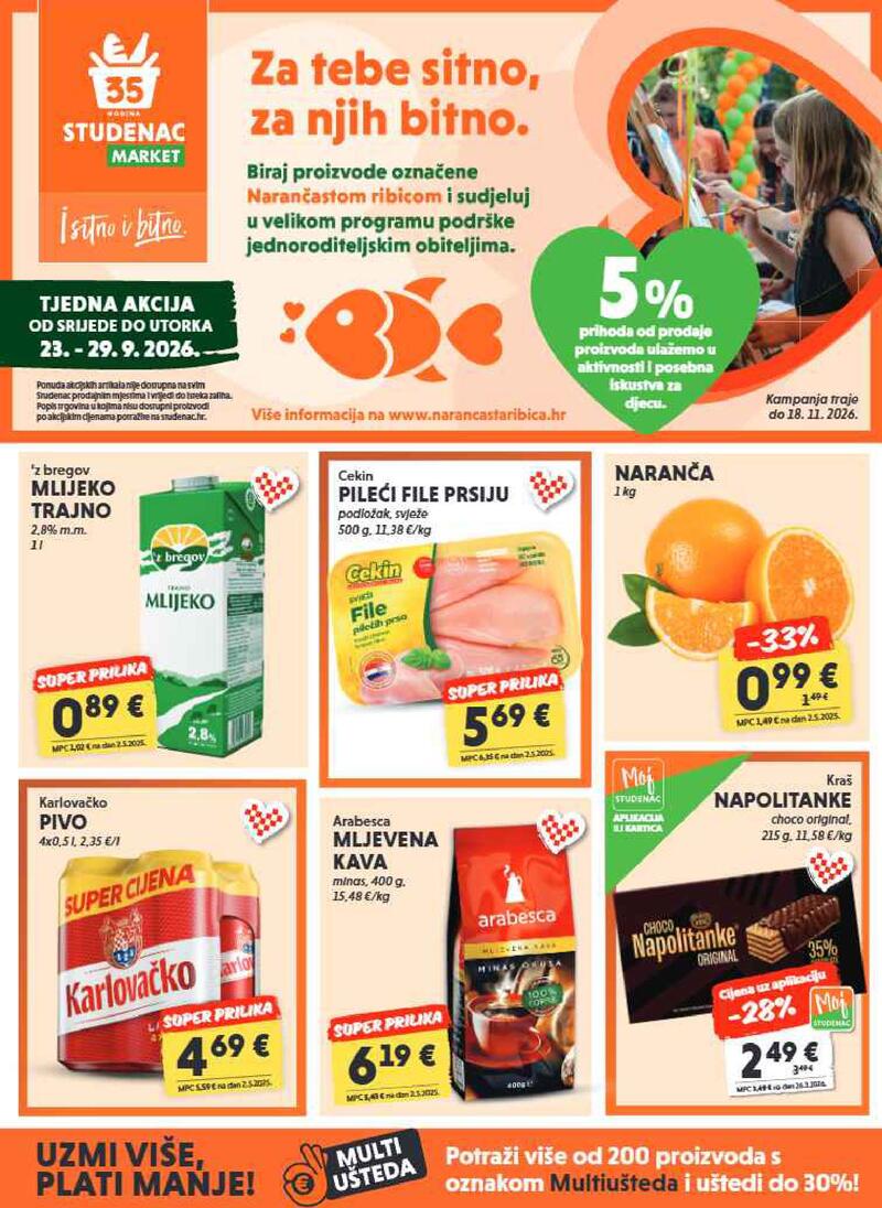 Studenac katalog akcija Tjedna akcija