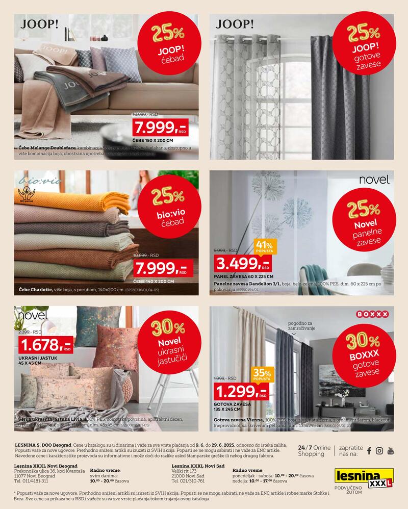 Lesnina XXXL katalog akcija