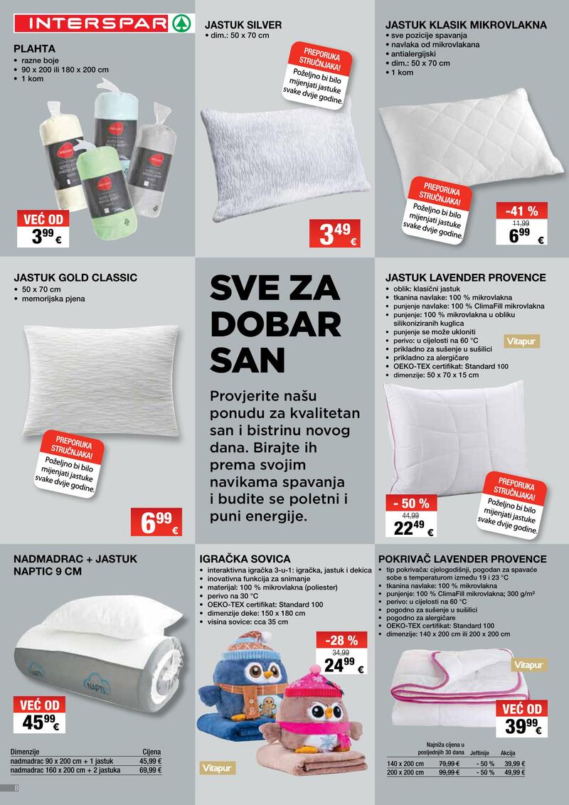Spar katalog kućanstvo