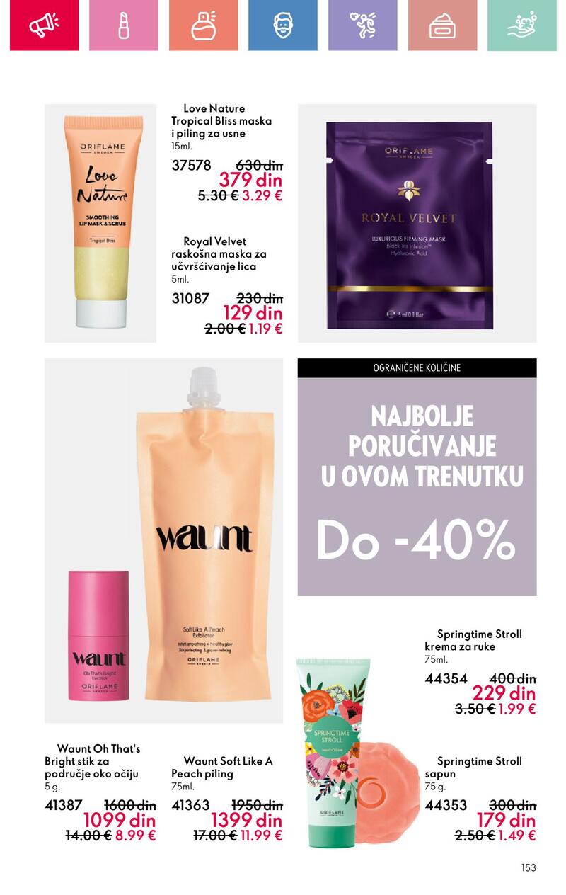 Oriflame katalog akcija