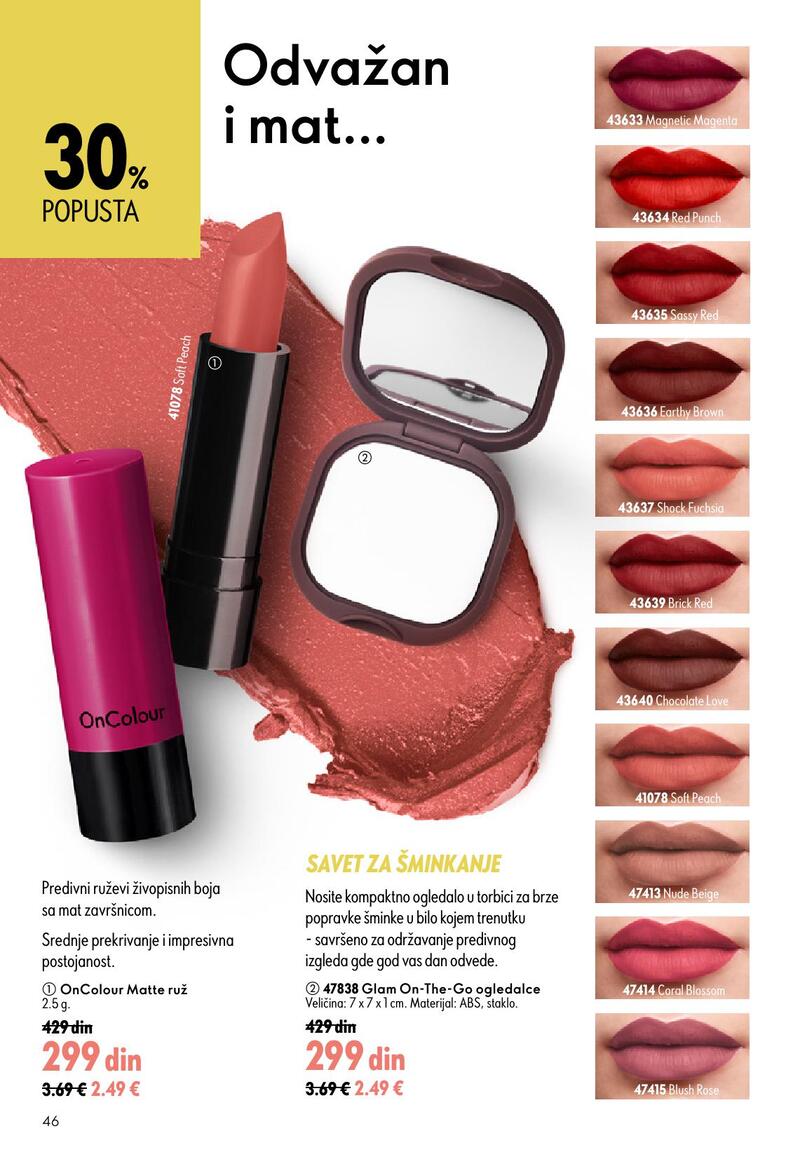 Oriflame katalog akcija