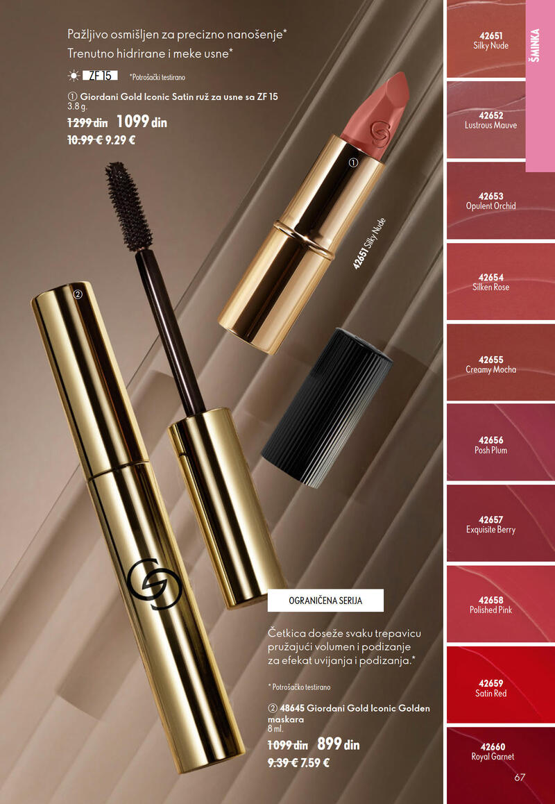 Oriflame katalog akcija