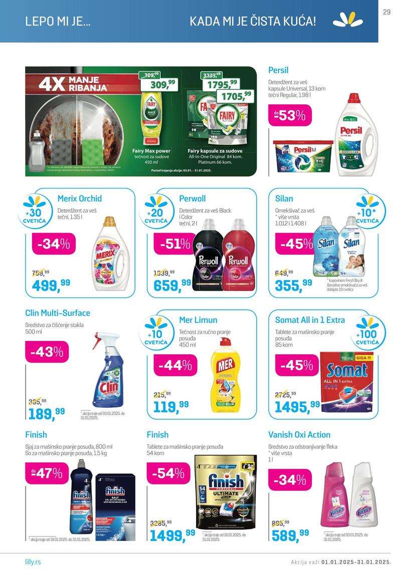 Lilly Drogerie katalog akcija