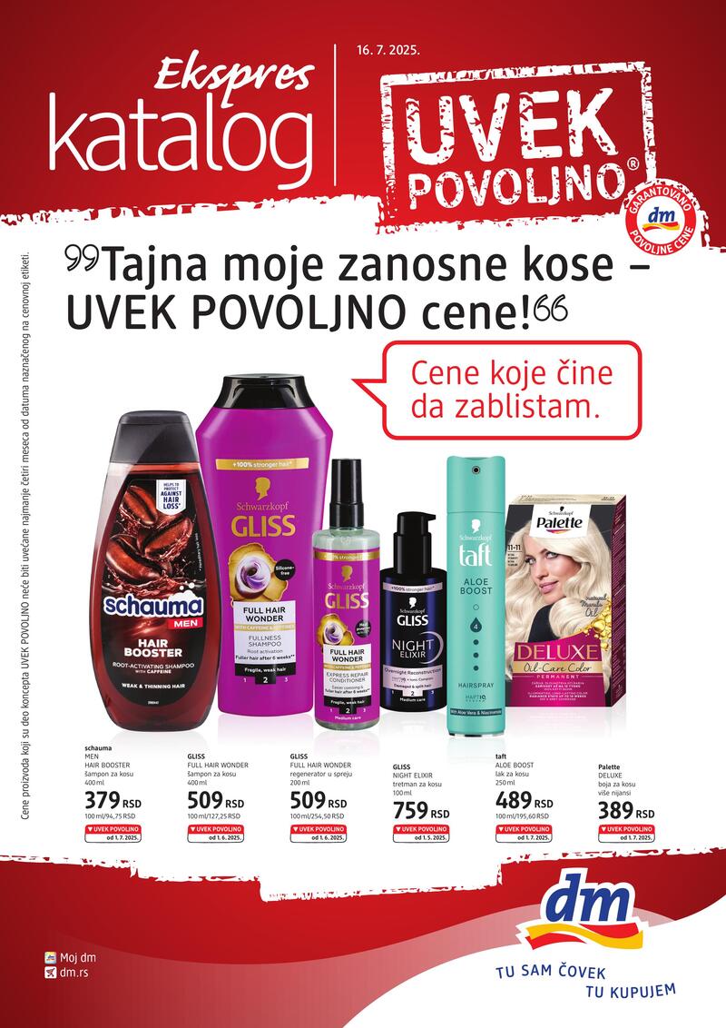 DM Drogerie katalog super cene