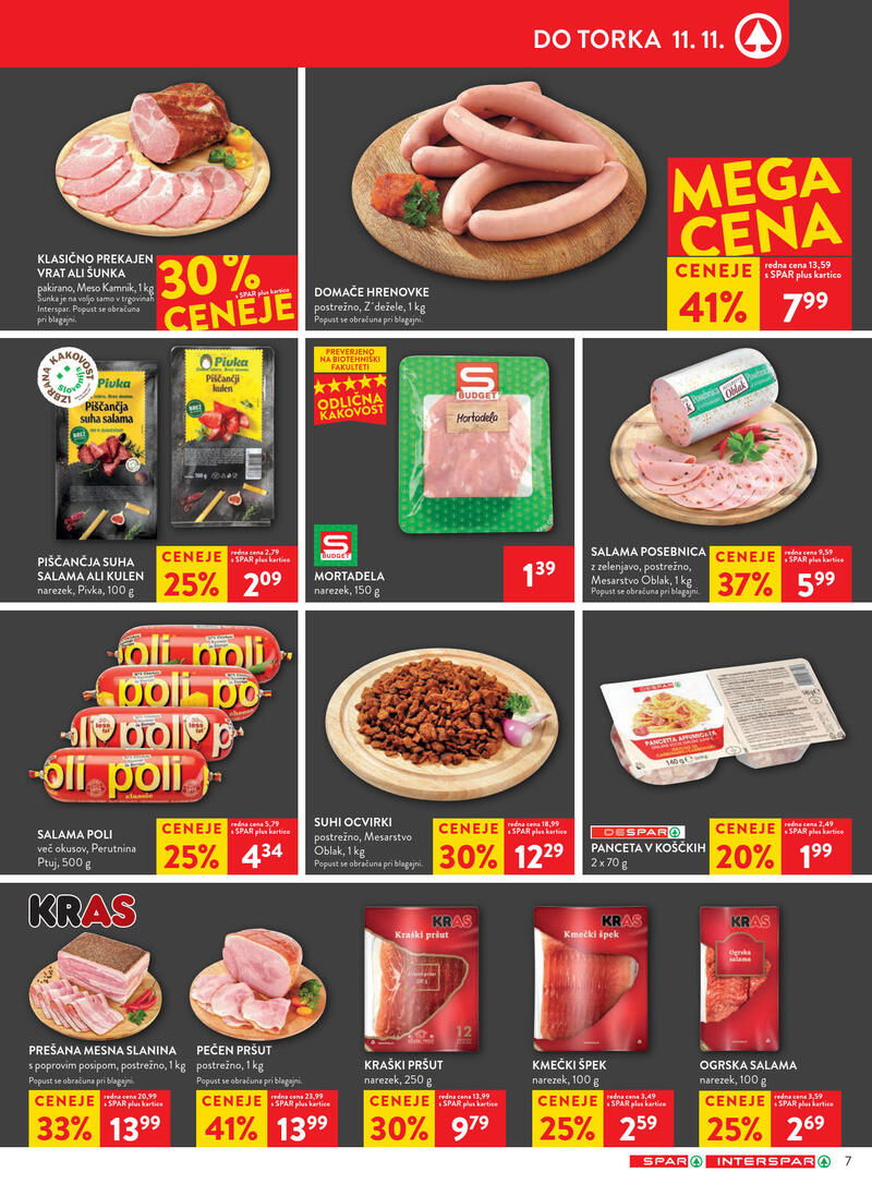 Spar redni katalog