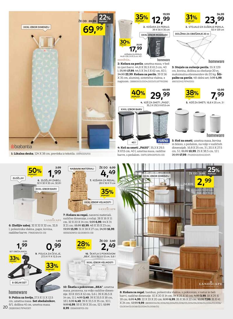 Lesnina XXXL redni katalog