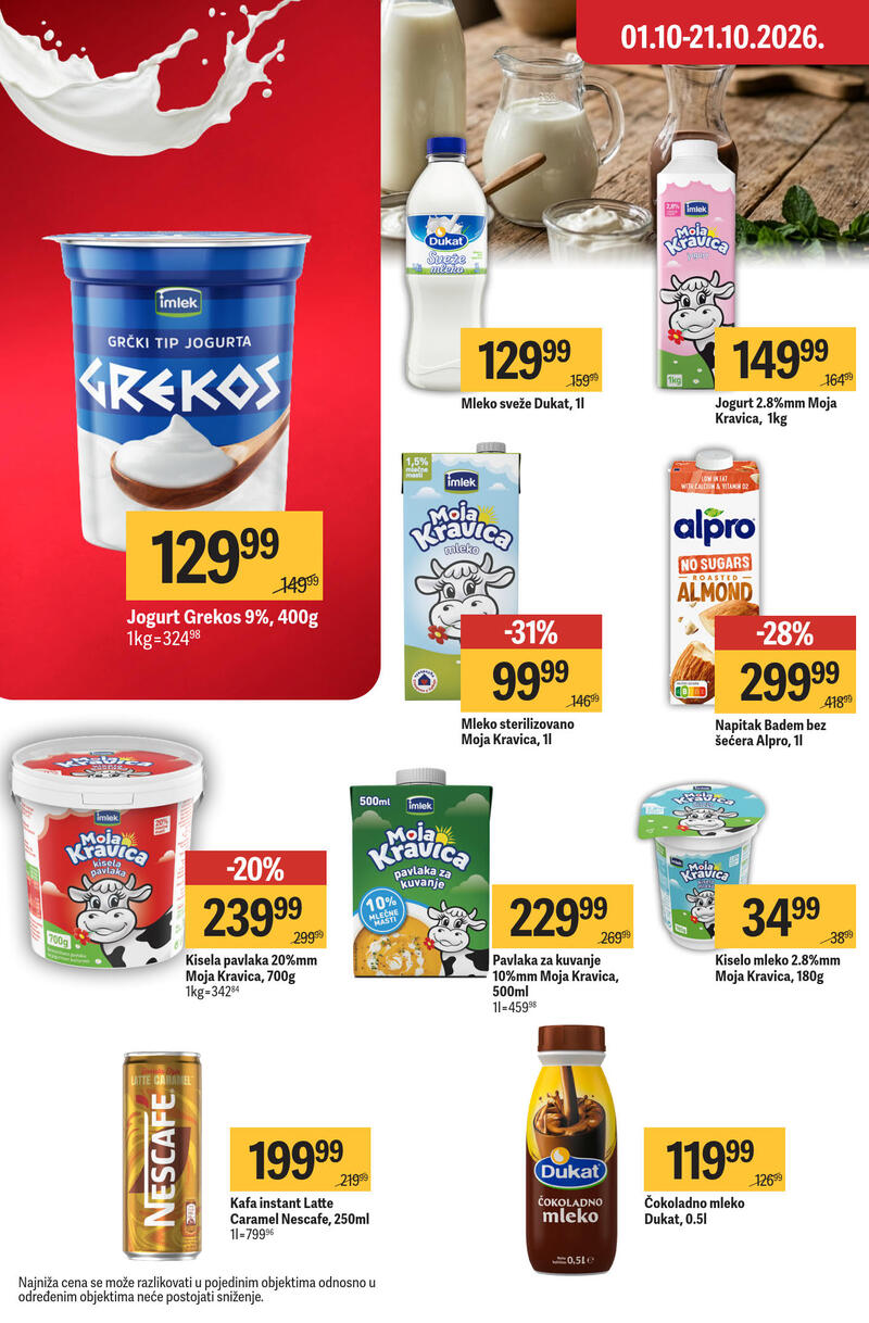 Maxi katalog – Nedeljna akcija