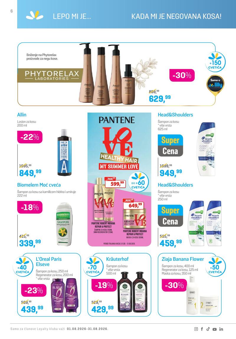 Lilly Drogerie katalog akcija