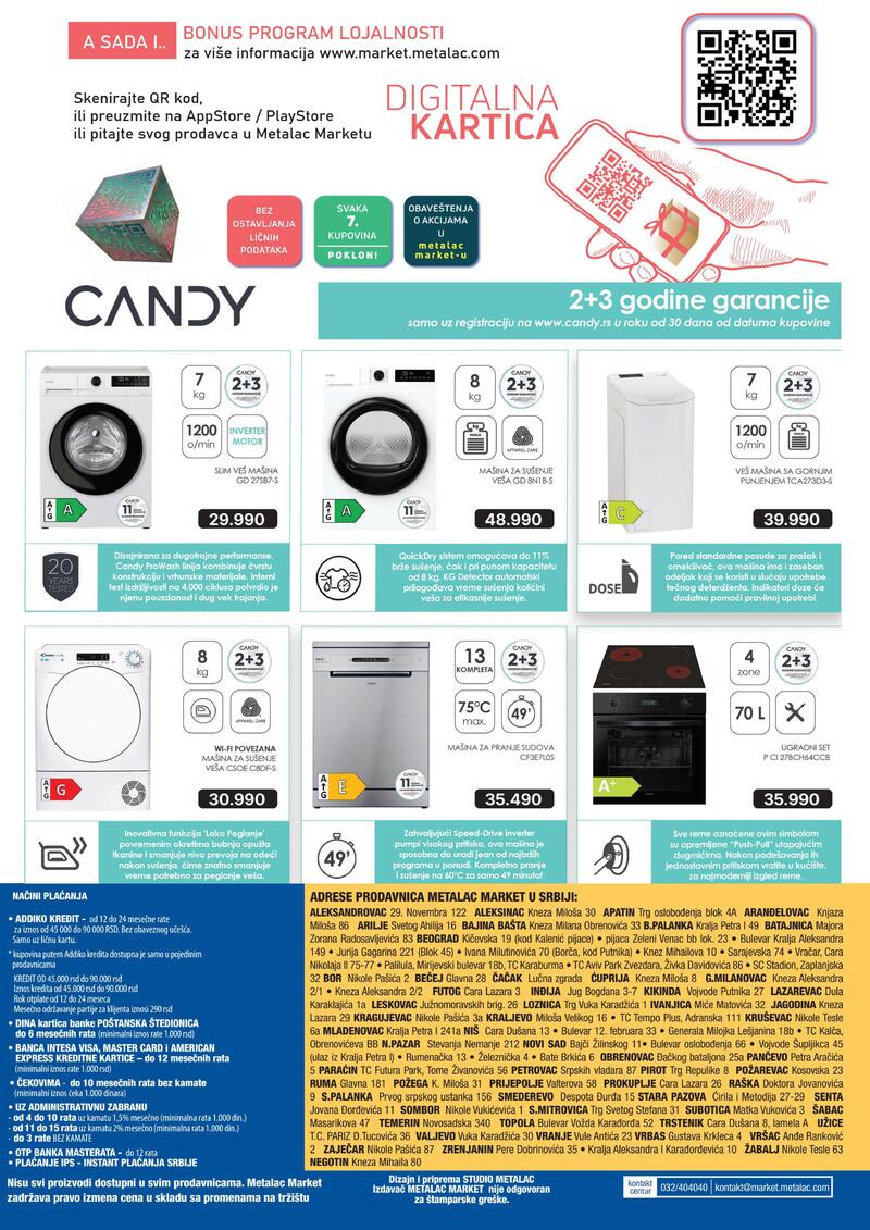 Metalac Market katalog - Mesečna akcija