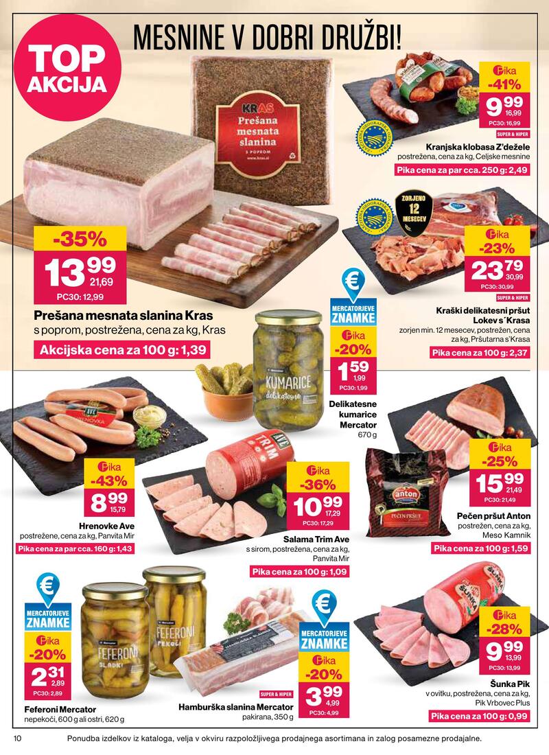 Mercator redni katalog