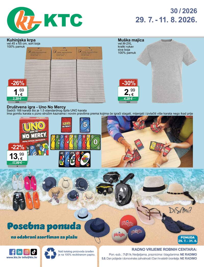 KTC katalog akcija Igračke i tekstil