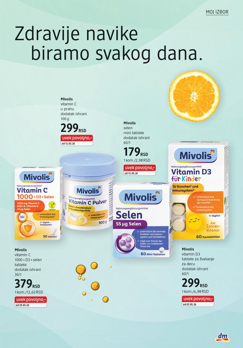 DM Drogerie katalog akcija