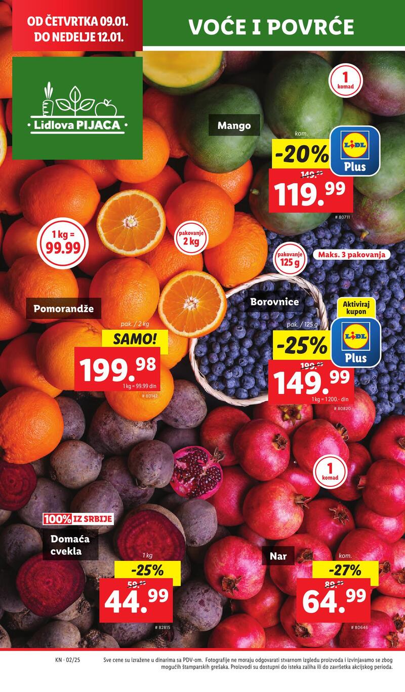 Lidl katalog akcija