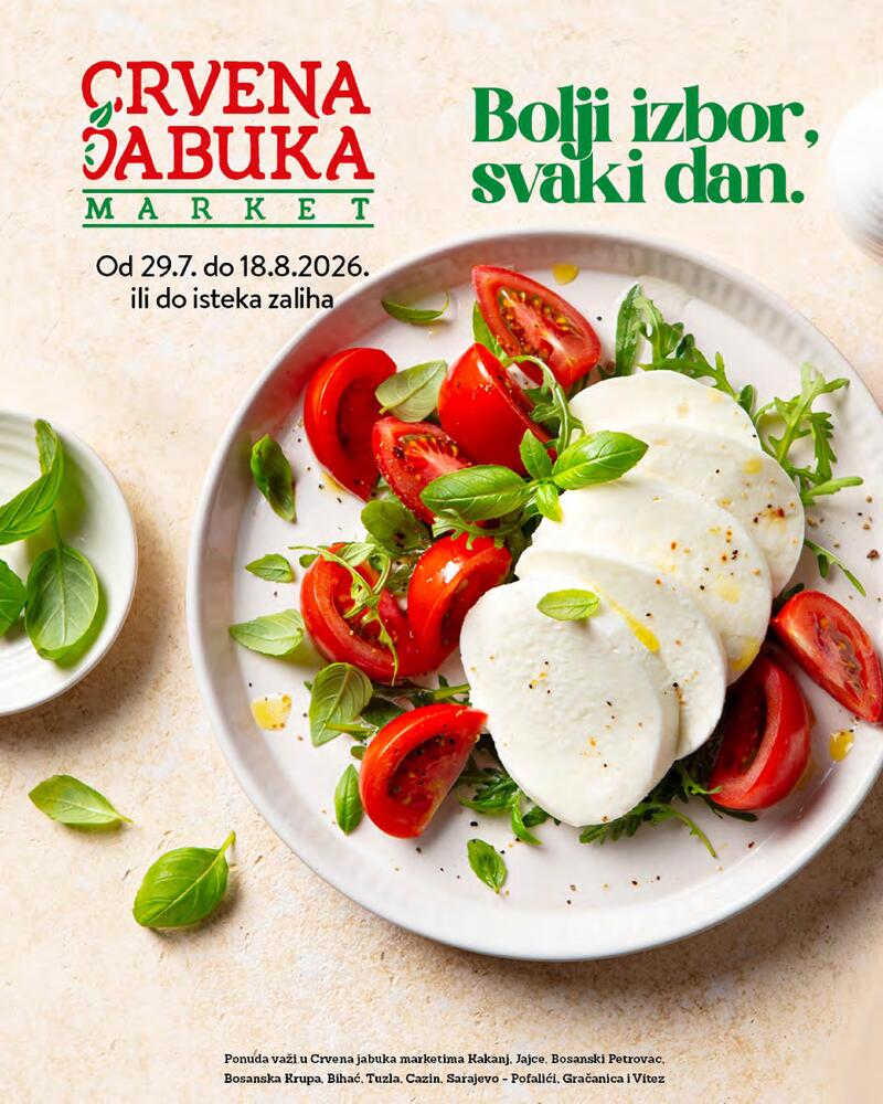 Crvena jabuka kataloška ponuda