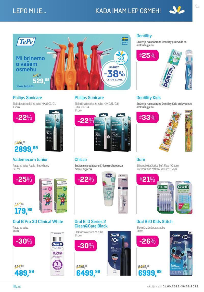 Lilly Drogerie katalog akcija