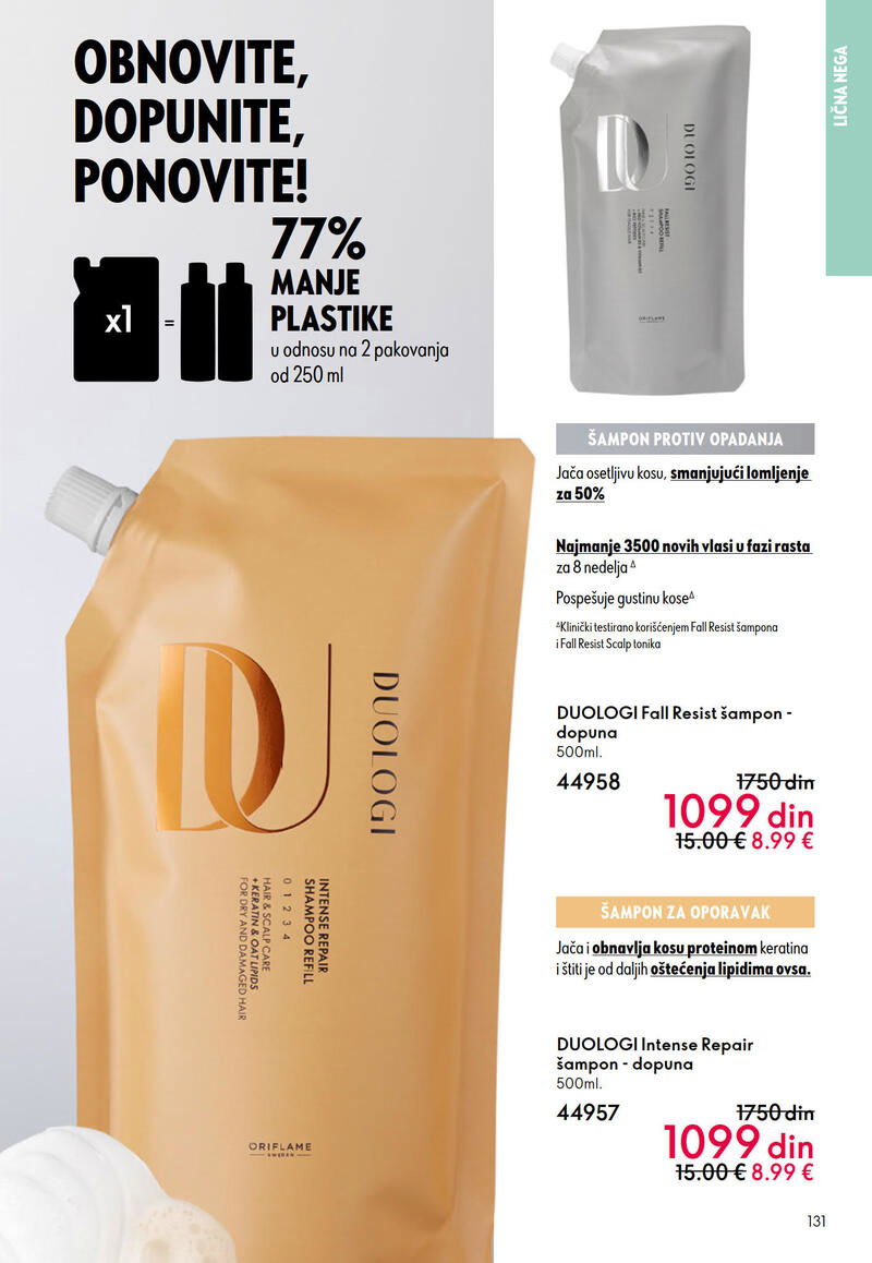 Oriflame katalog akcija