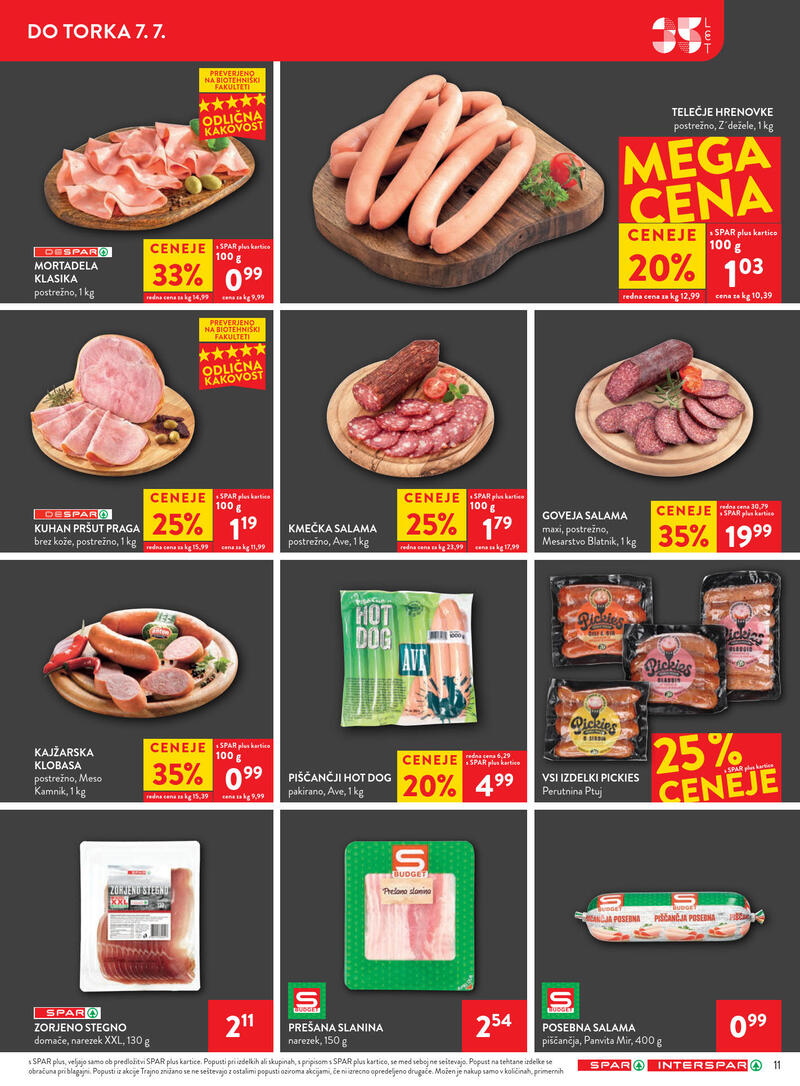 Spar redni katalog
