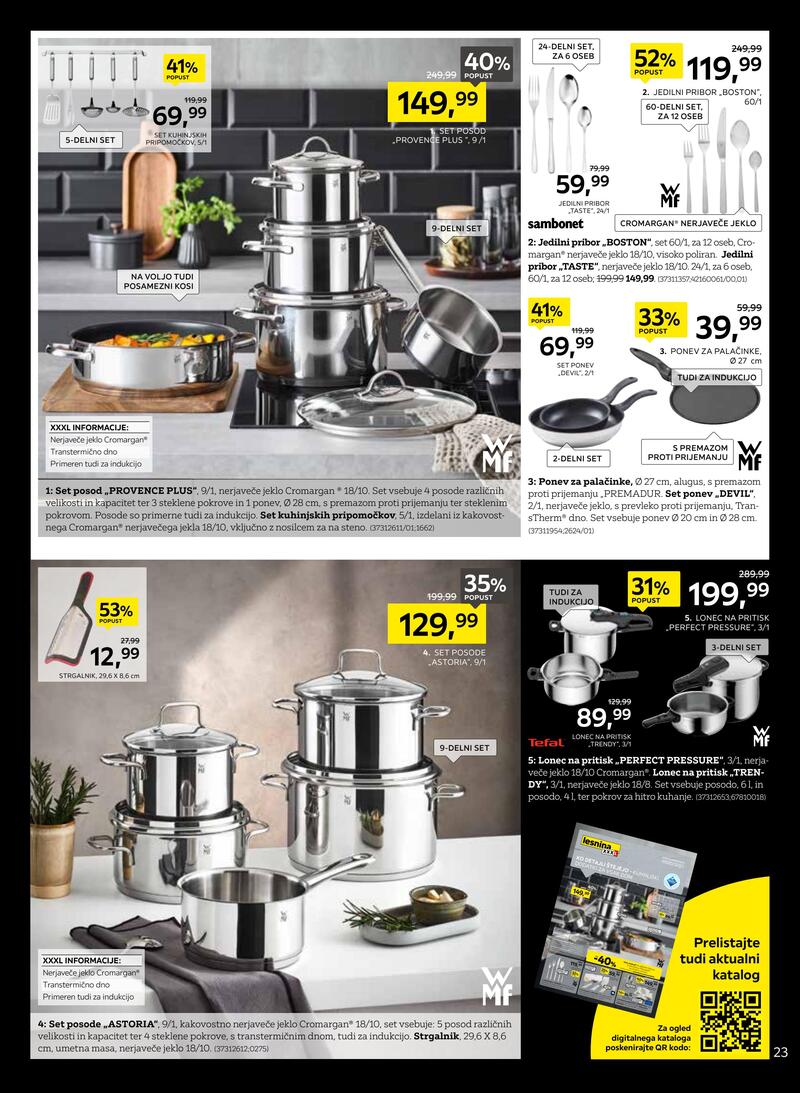 Lesnina XXXL redni katalog