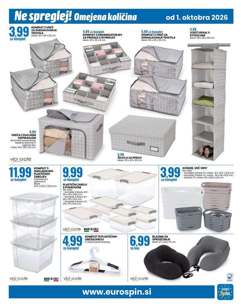 Eurospin katalog - Tedenska akcija