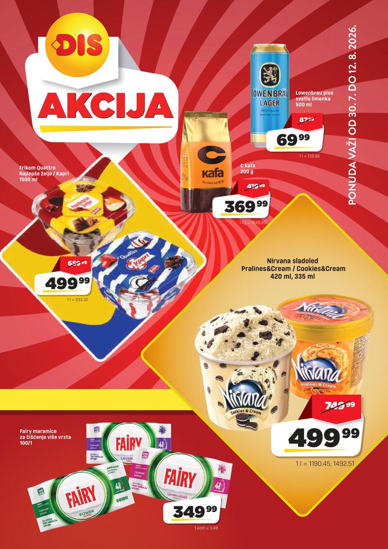 DIS Market katalog akcija