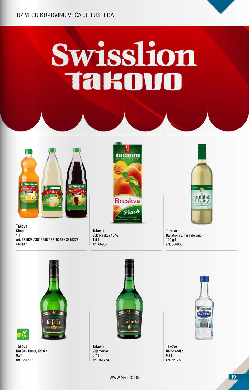 Metro katalog - Kupi više plati manje