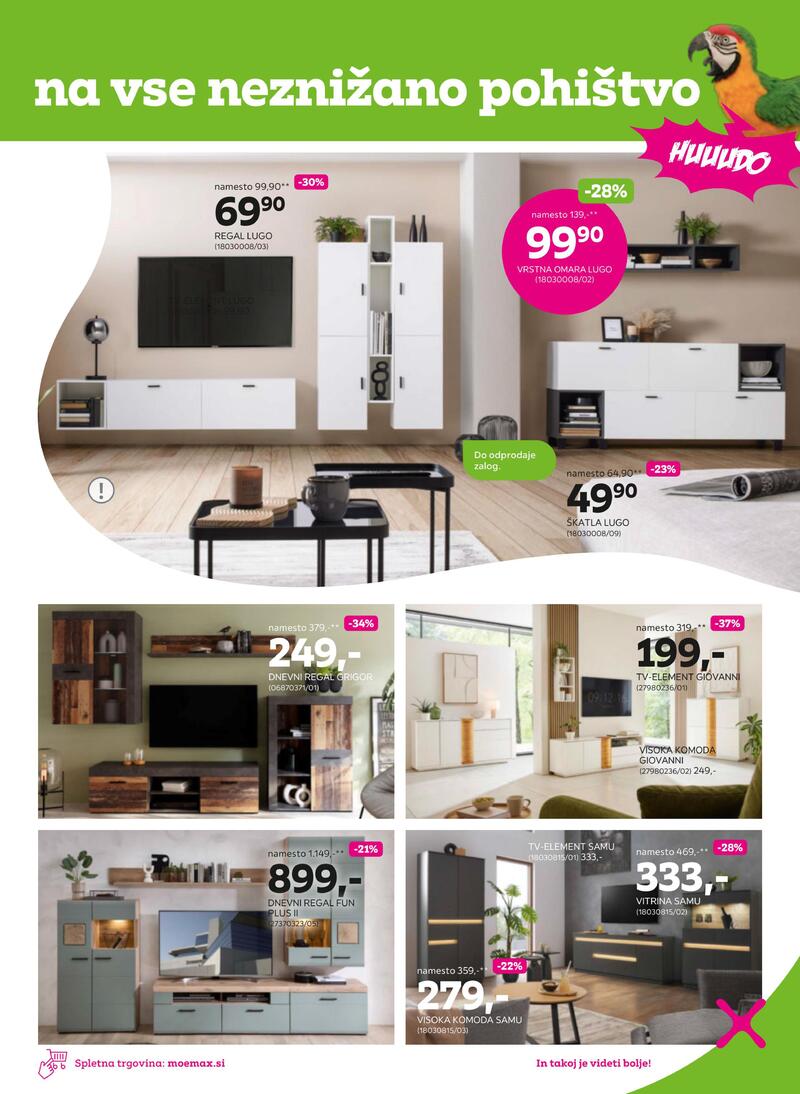 Mömax pohištvo katalog