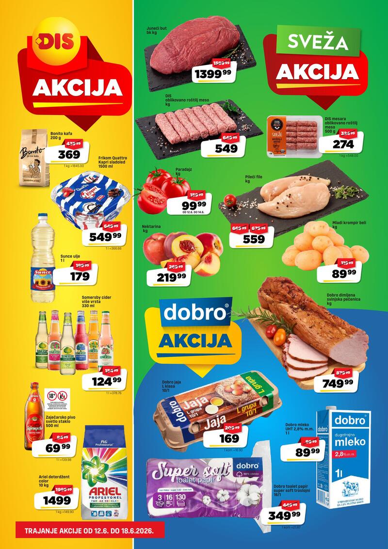 DIS Market katalog akcija Nedeljna akcija