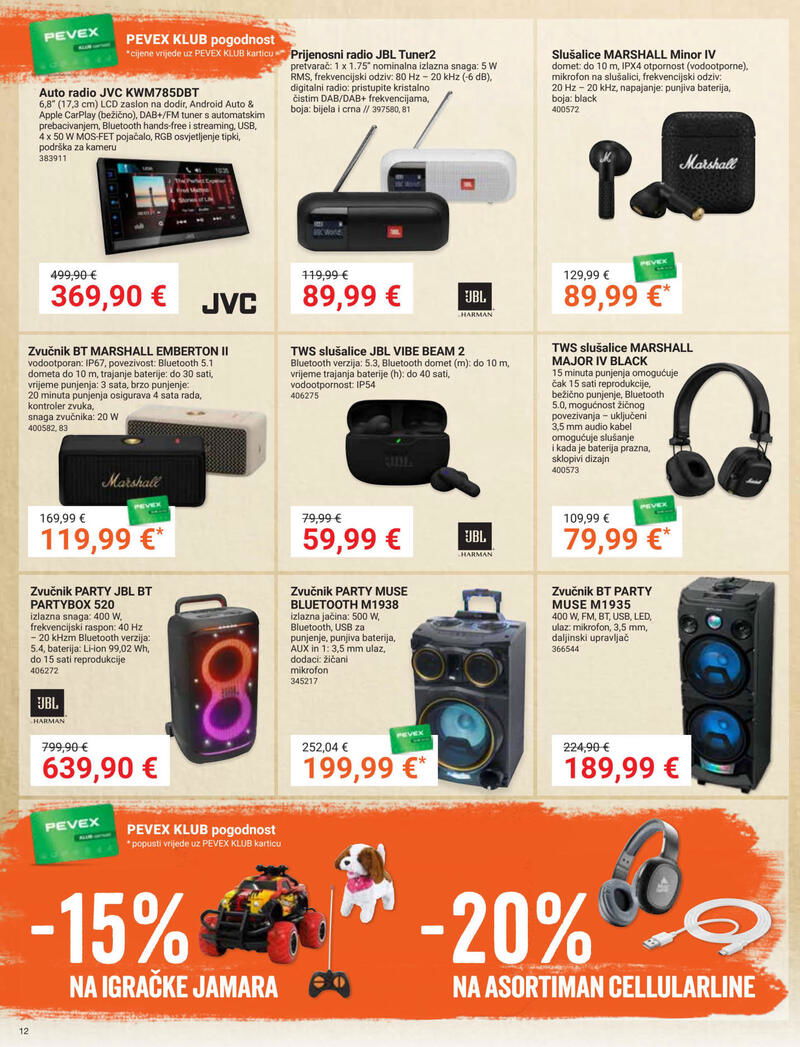 Pevex kataloška akcija