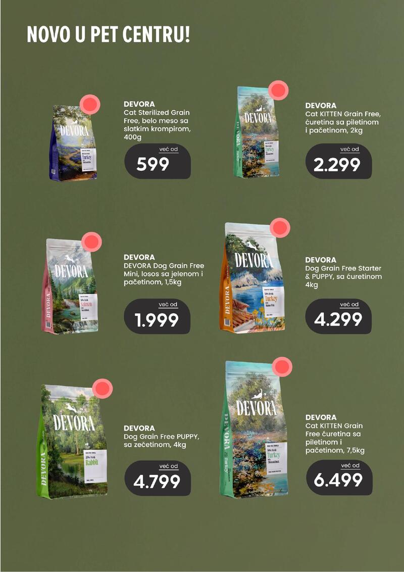 Pet centar akcijski katalog