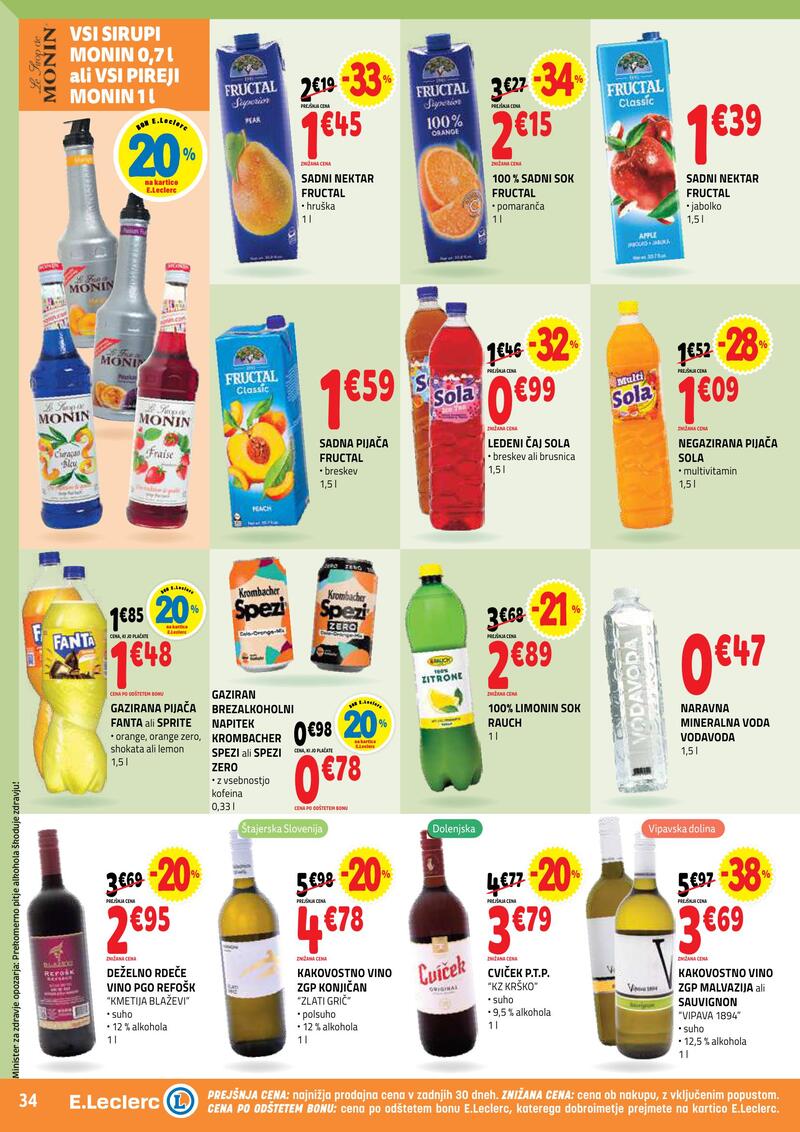 E.Leclerc katalog - Dvotedenska akcija
