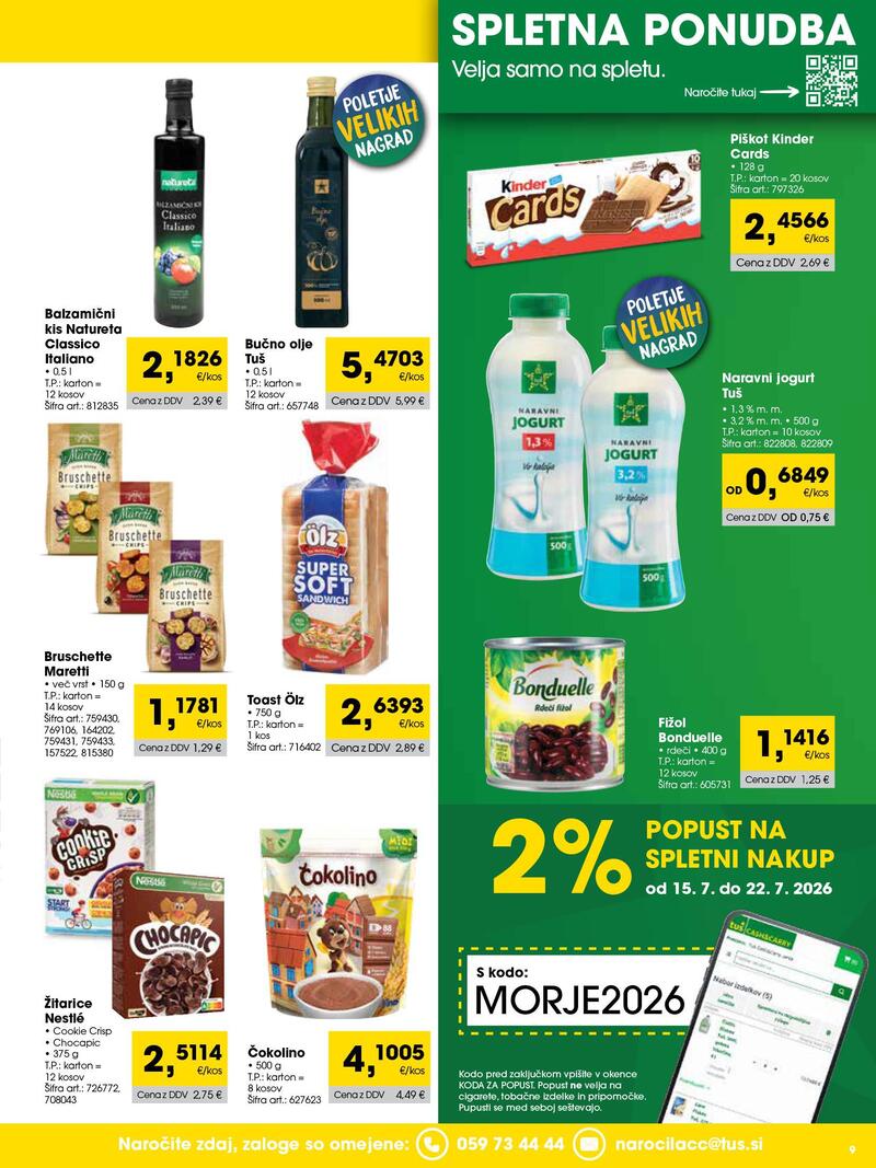 Tuš Cash & Carry trgovec