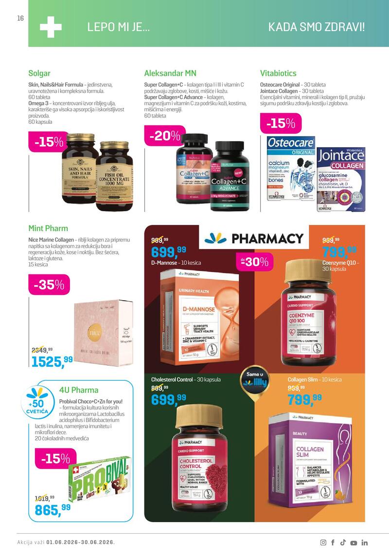 Lilly Drogerie katalog akcija