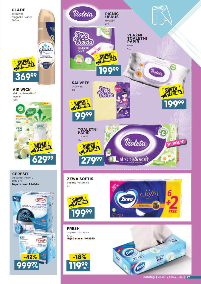 Idea katalog - Neprehrana