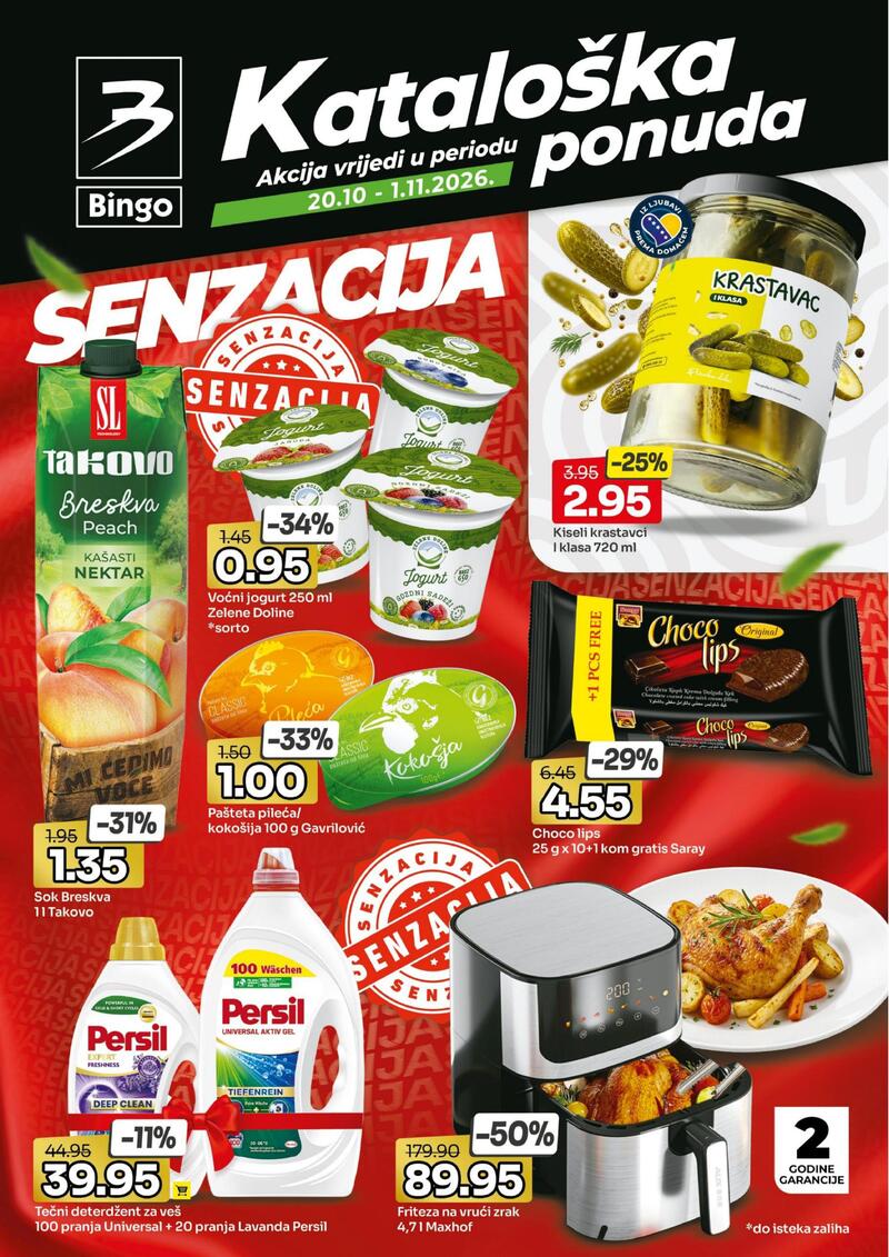 Bingo katalog - Dvonedeljna akcija