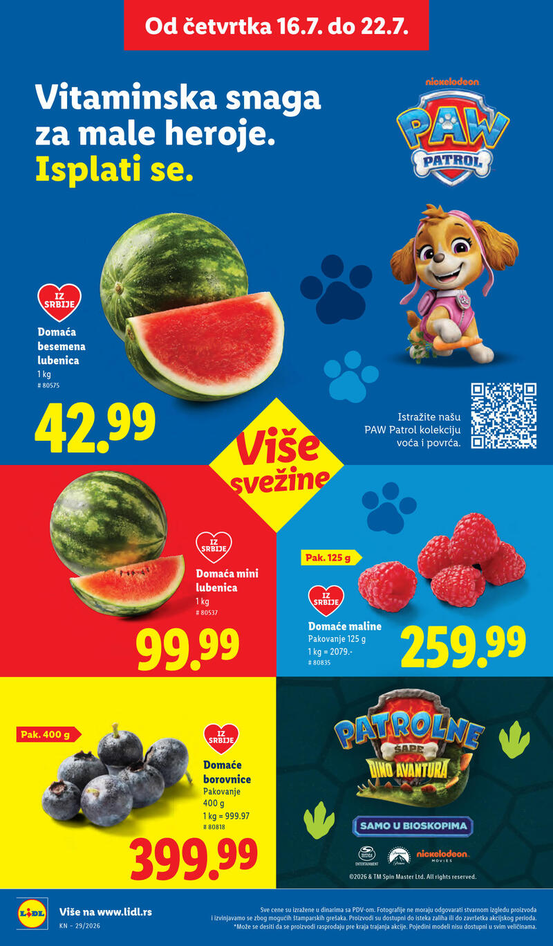 Lidl katalog akcija