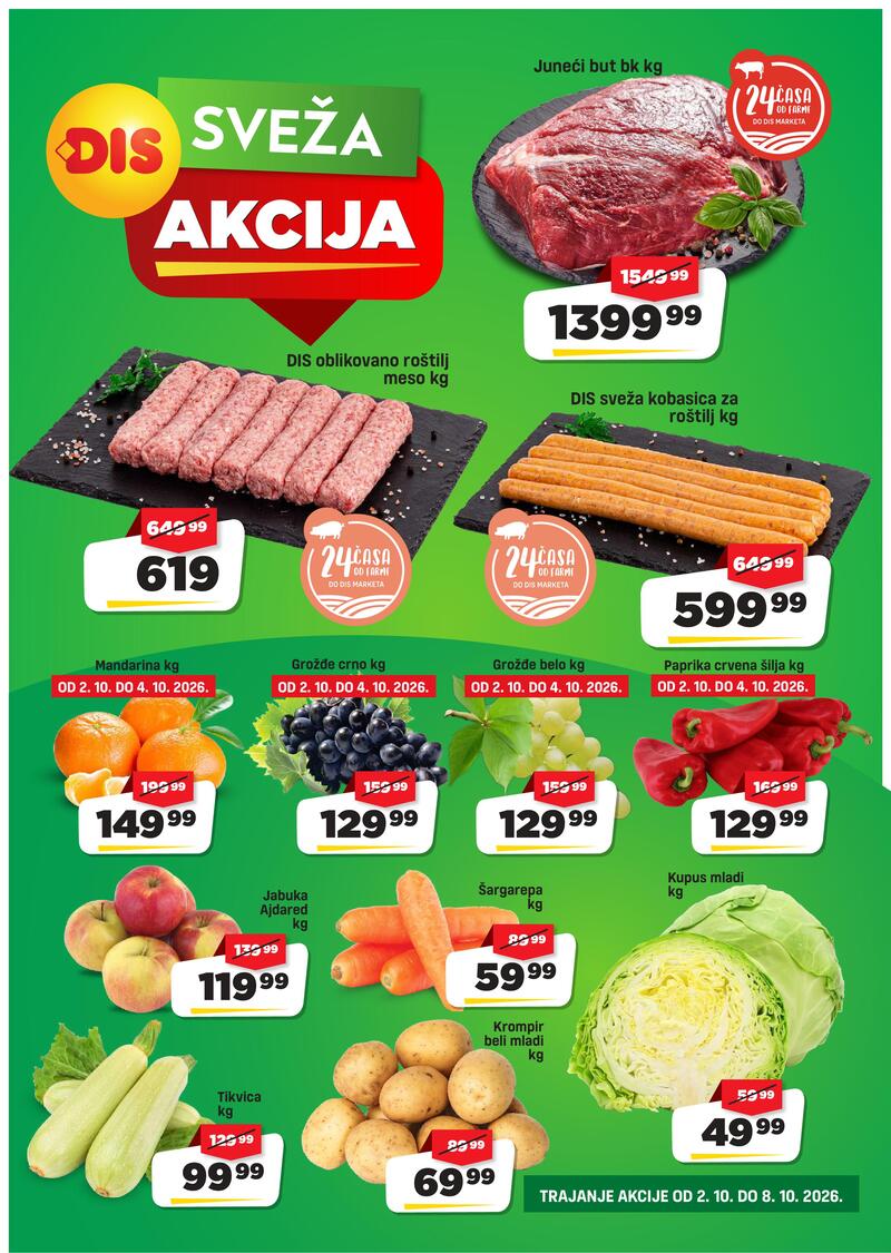 DIS Market katalog - Nedeljna akcija