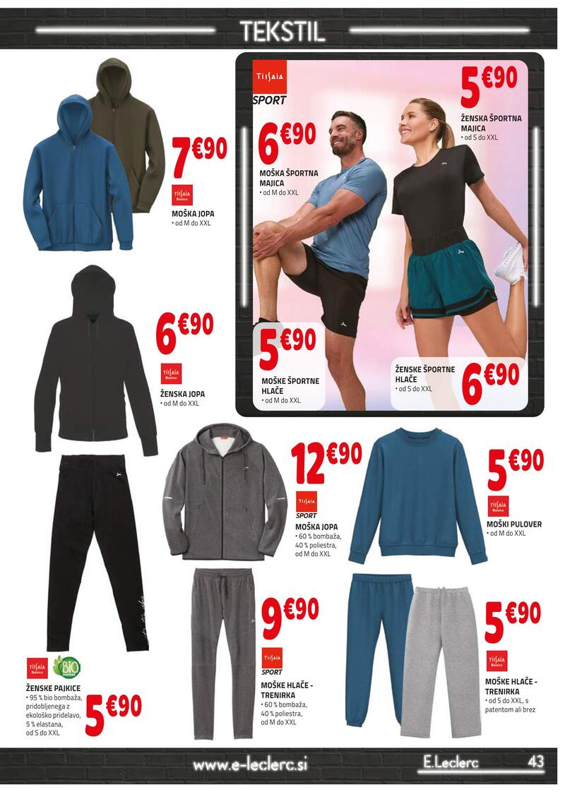 E.Leclerc katalog tekstil