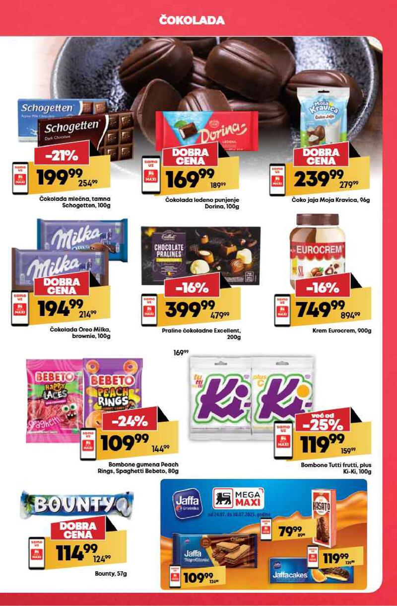 Mega Maxi nedeljna akcija