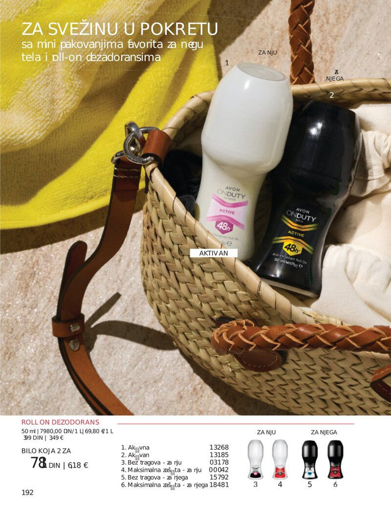 Avon katalog akcija
