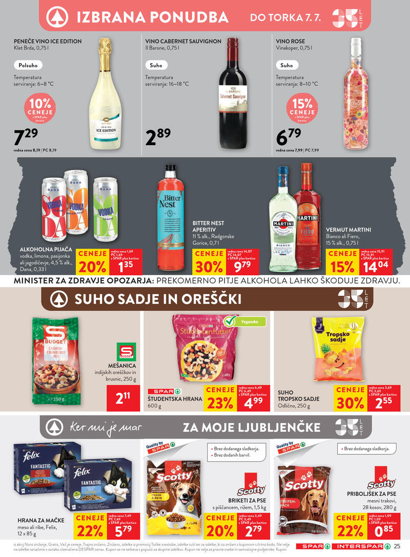 Spar redni katalog