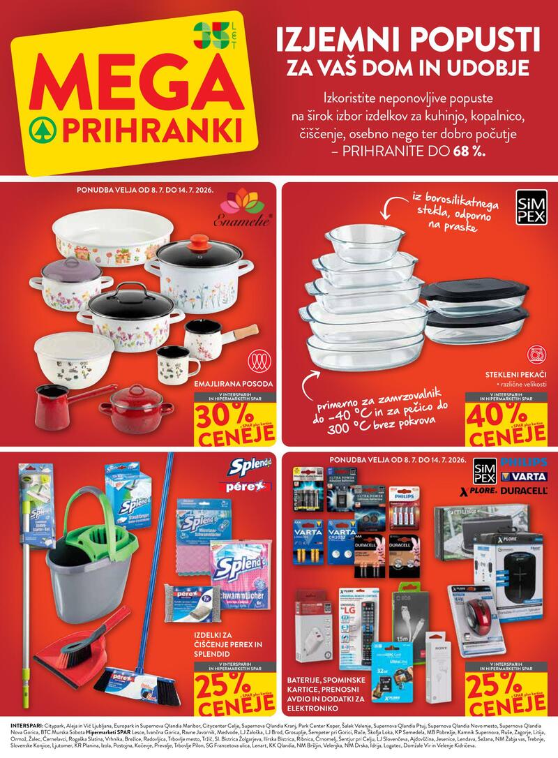 Spar mega prihranki