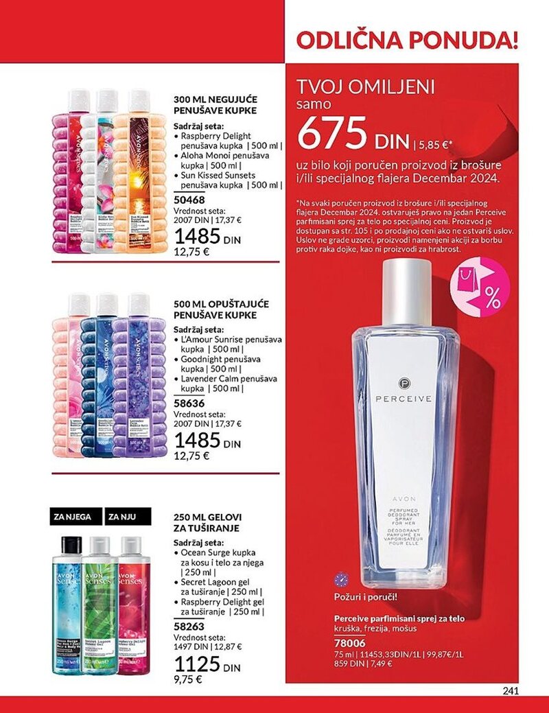 Avon katalog akcija