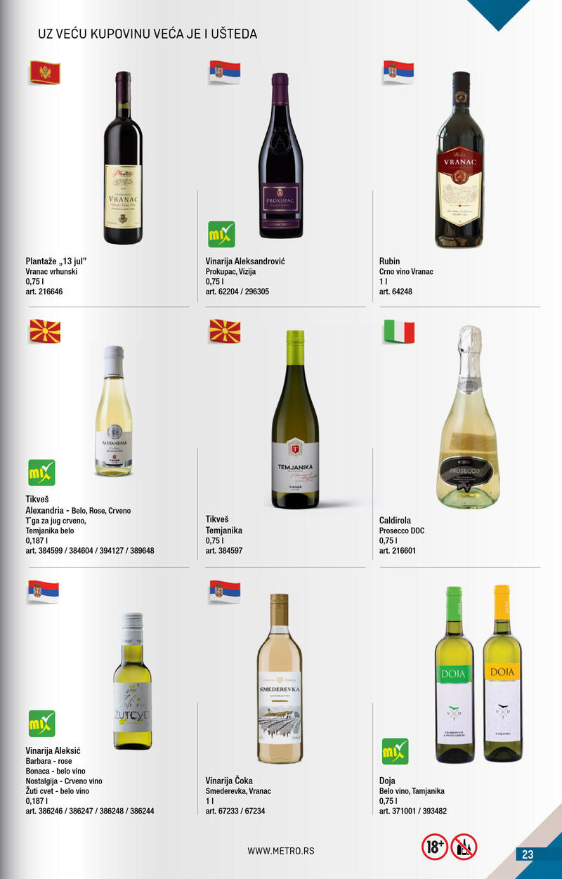 Metro katalog kupi više