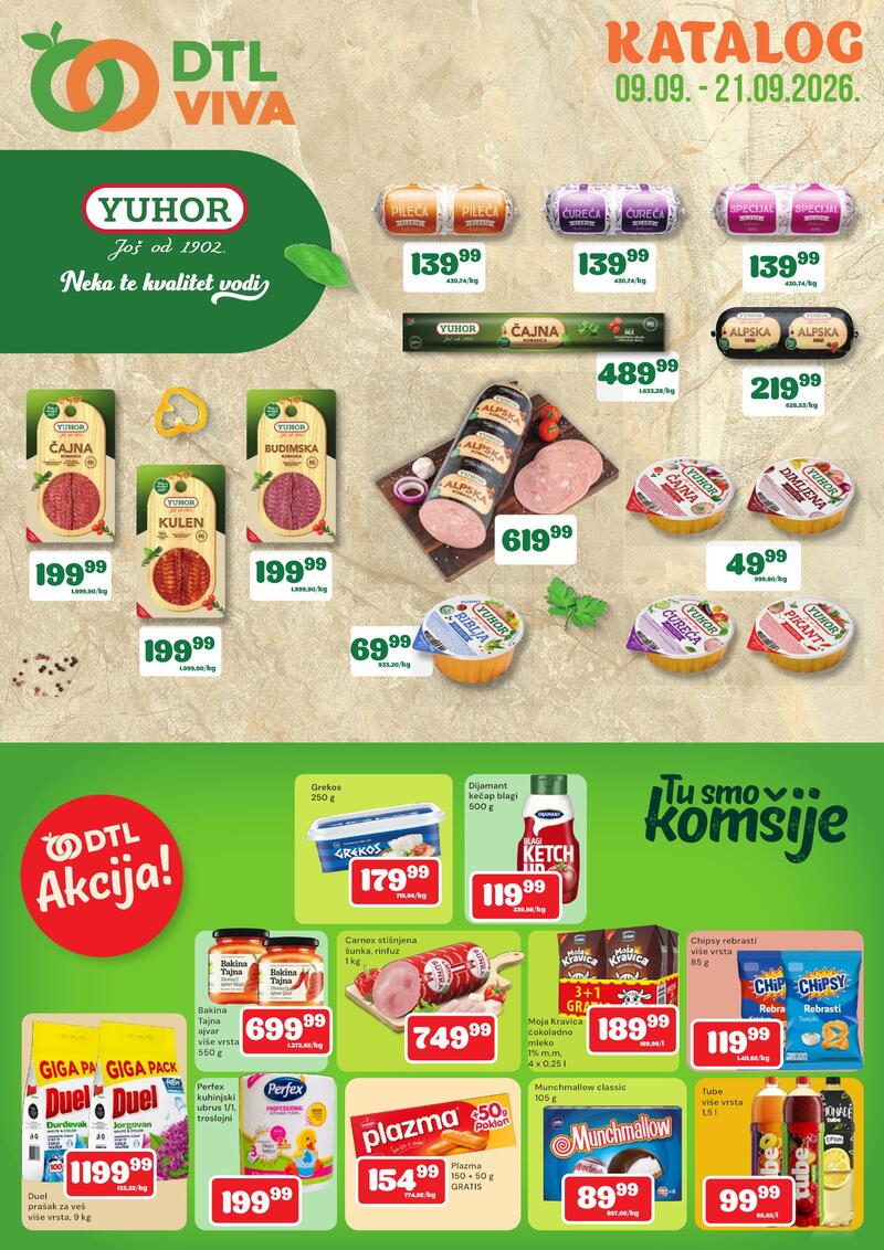 Kastrum VIVA katalog akcija Katalog hrana