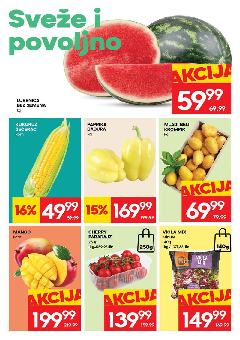 Roda katalog nedeljna akcija