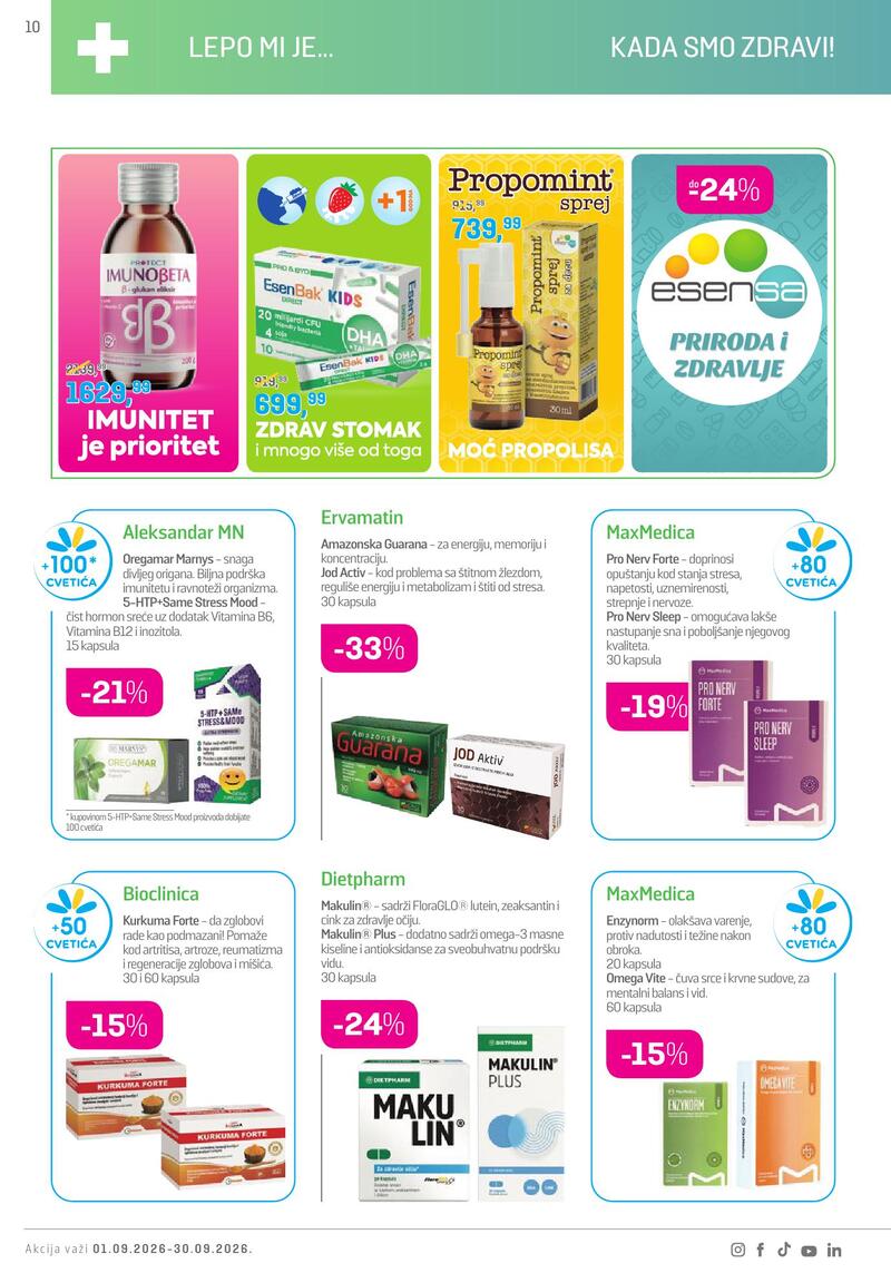 Lilly Drogerie katalog akcija