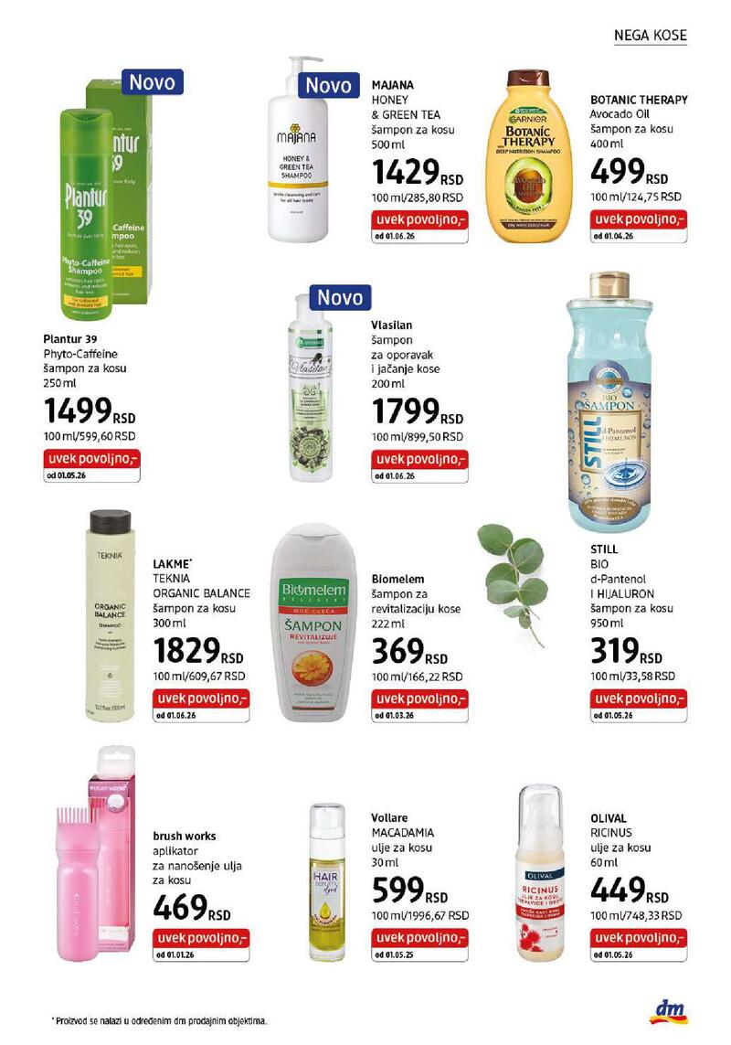 DM Drogerie katalog akcija