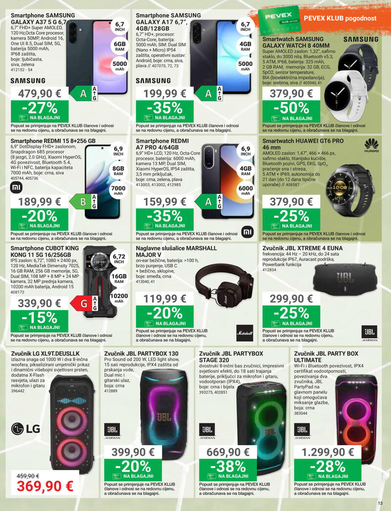 Pevex kataloška akcija